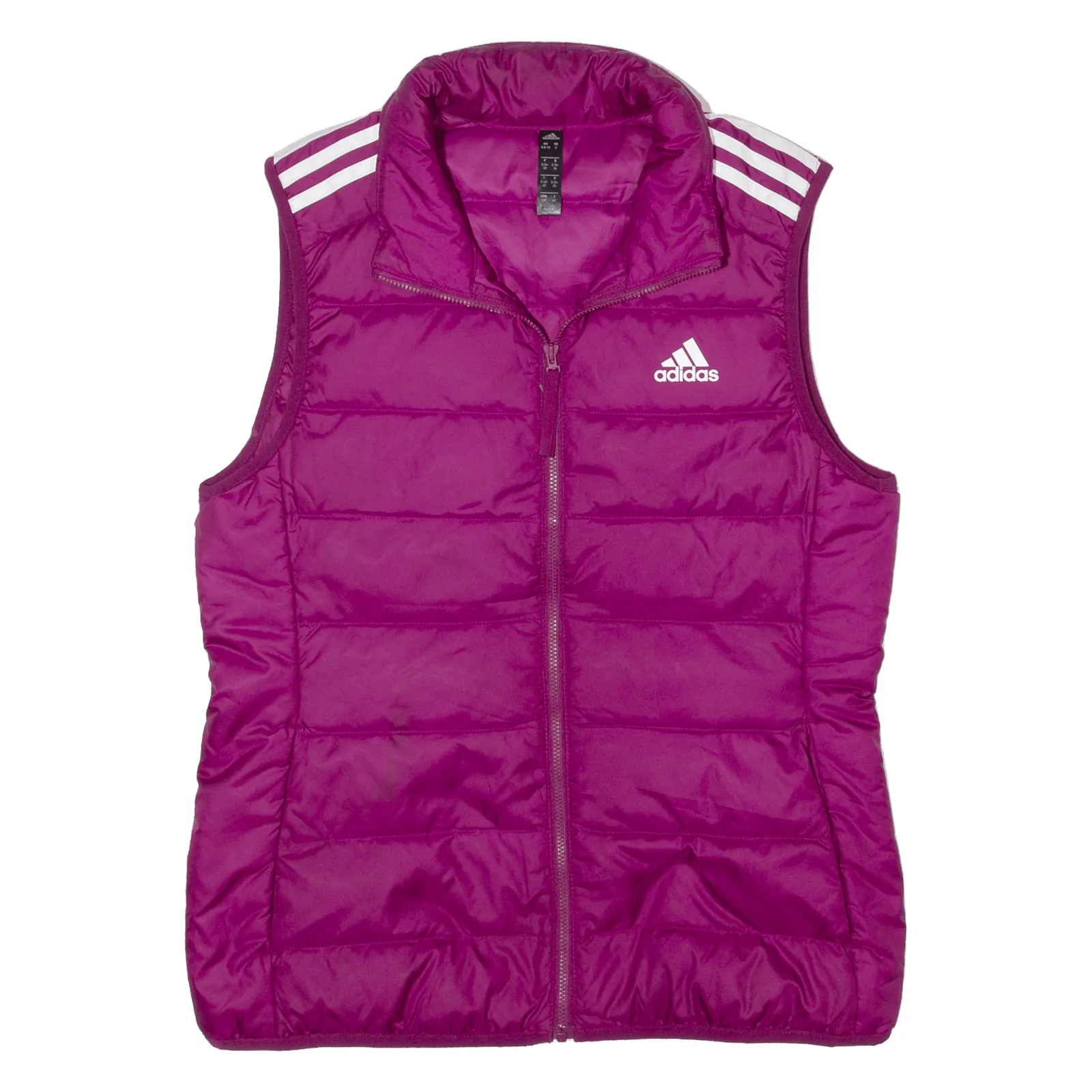 ADIDAS Womens Puffer Gilet Purple S