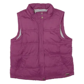 ANIMAL Puffer Gilet Purple Womens M