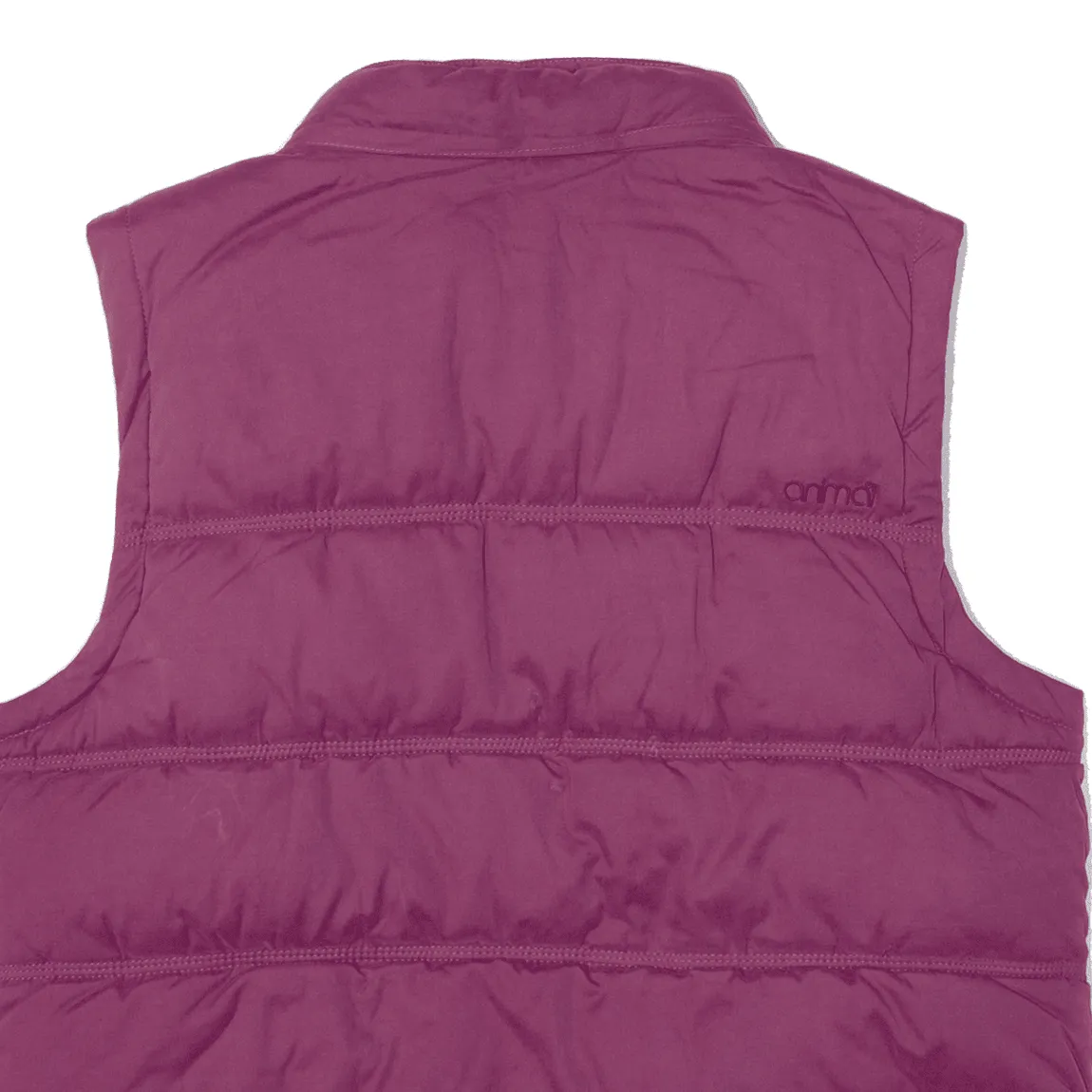 ANIMAL Puffer Gilet Purple Womens M