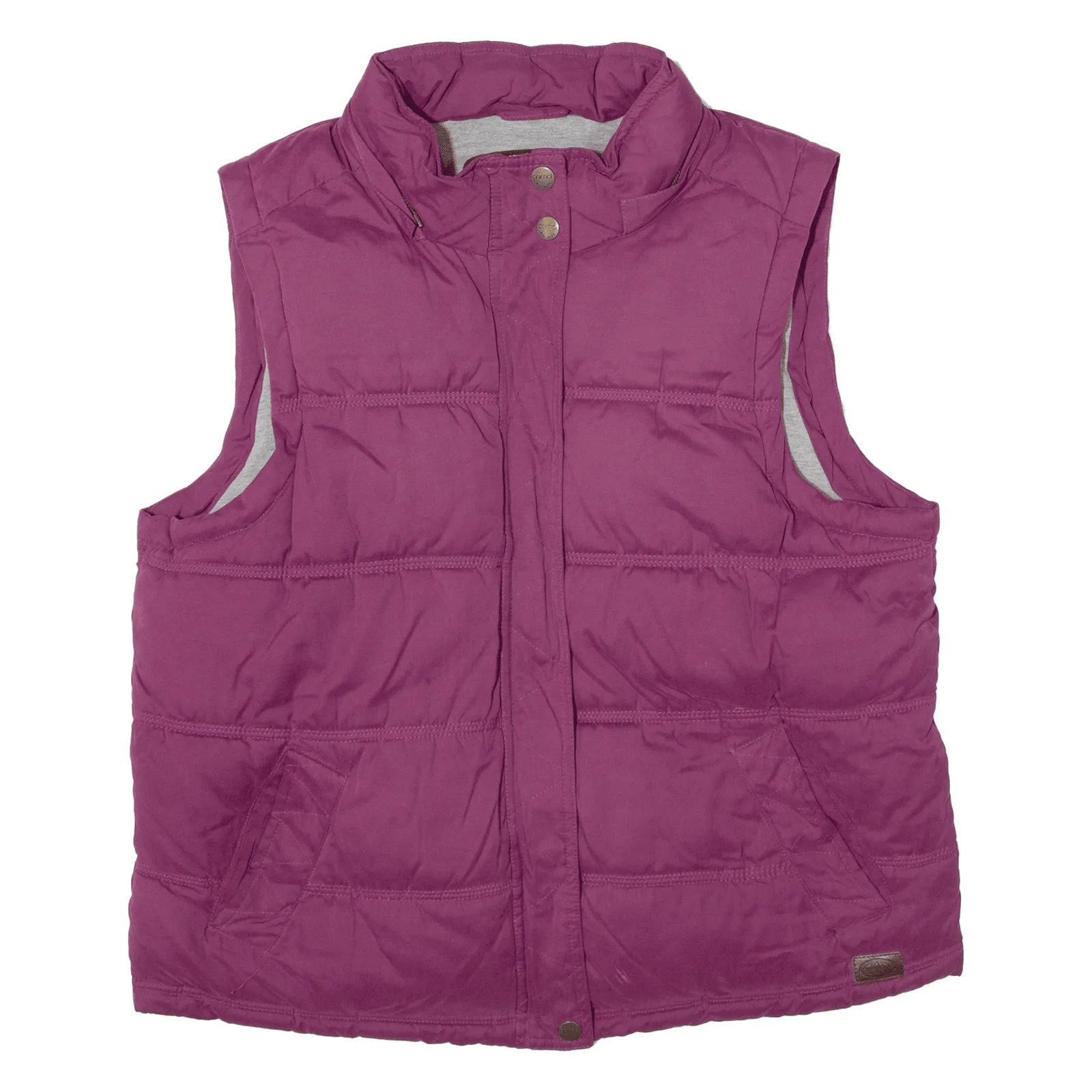 ANIMAL Puffer Gilet Purple Womens M