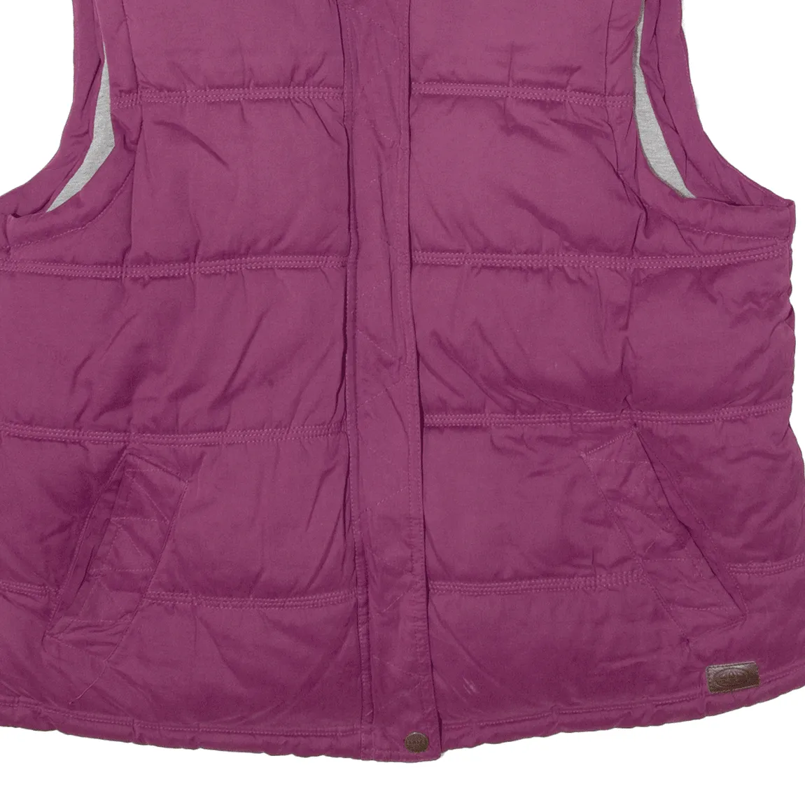 ANIMAL Puffer Gilet Purple Womens M