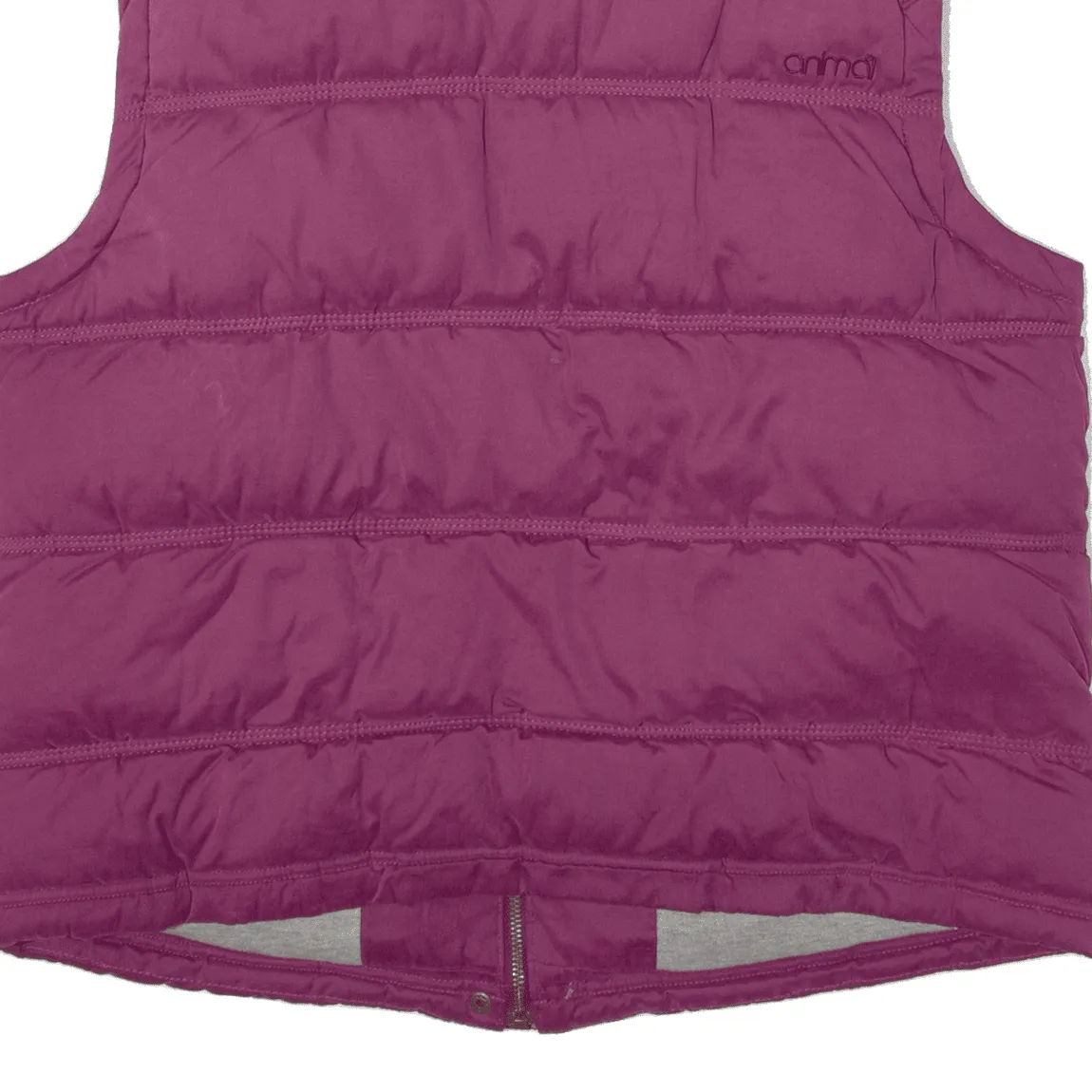 ANIMAL Puffer Gilet Purple Womens M