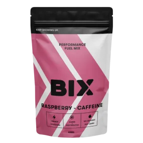 Bix Hydration - Performance Fuel Mix - Bag - Raspberry (with caffeine)