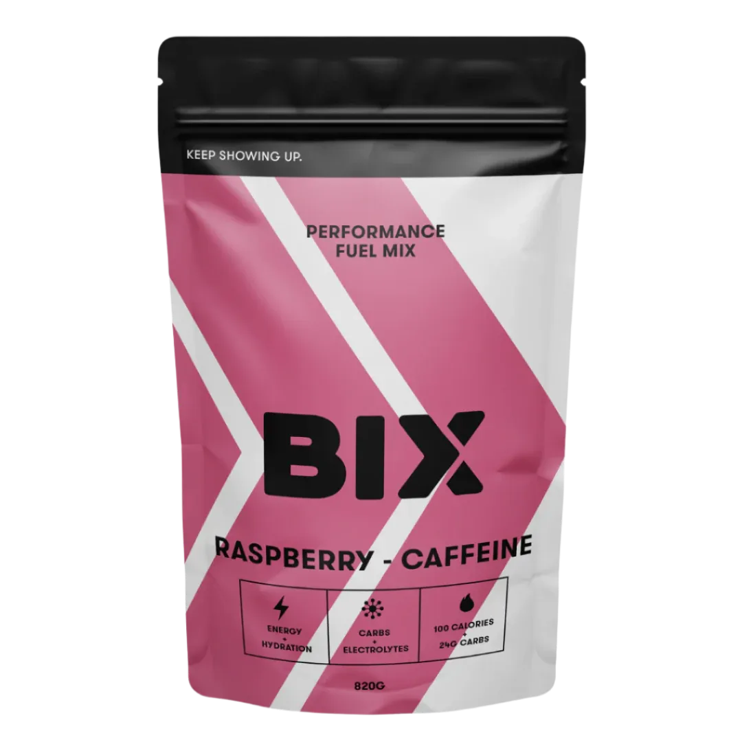 Bix Hydration - Performance Fuel Mix - Bag - Raspberry (with caffeine)