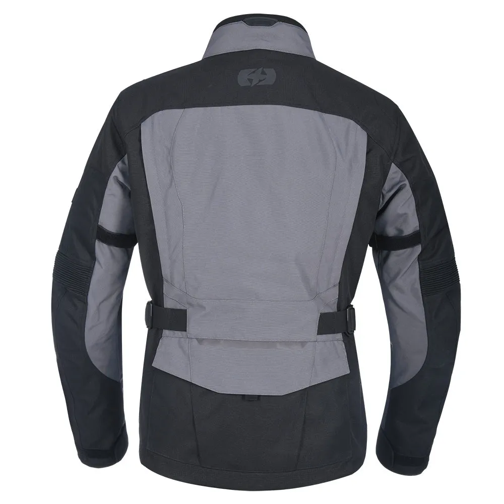 Oxford Continental MS Advanced Motorcycle Armoured Jacket Coat Tech Grey