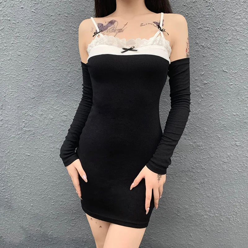Retro Loli Slim Dress SD00872