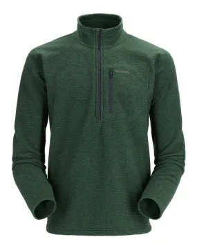 Simms Men's Rivershed Sweater Full Zip / Forest