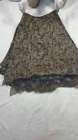Y2K Poly Skirt
